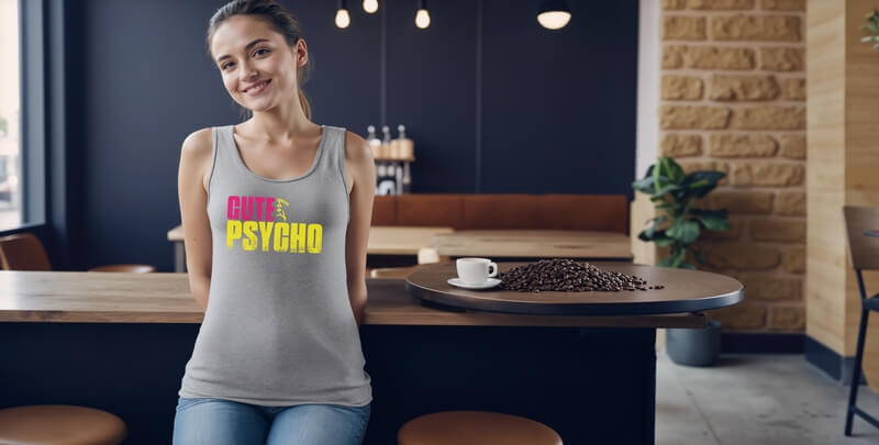 Dámské tílko psycho